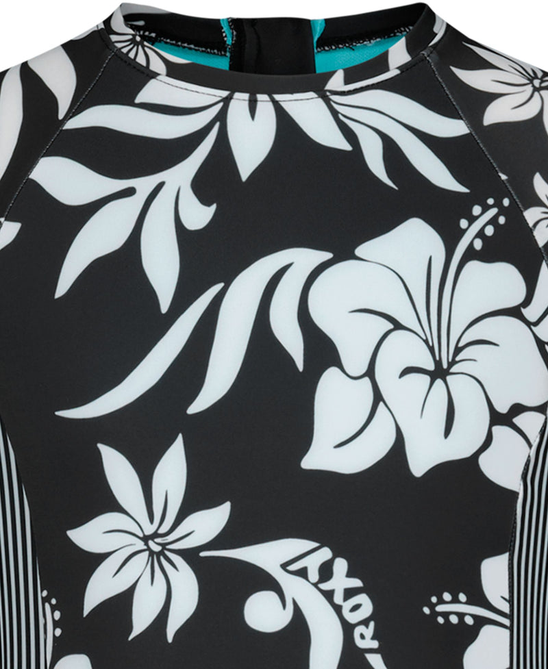 Girls' Oversized Floral Onesie Swimsuit - Roxy