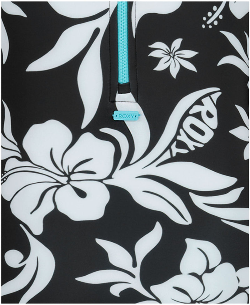 Girls' Oversized Floral Onesie Swimsuit - Roxy