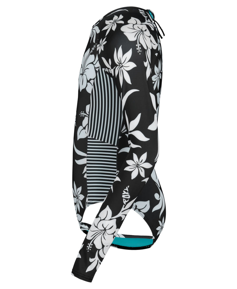 Girls' Oversized Floral Onesie Swimsuit - Roxy