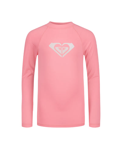 Girls' Whole Hearted Long Sleeve Rashguard - Roxy