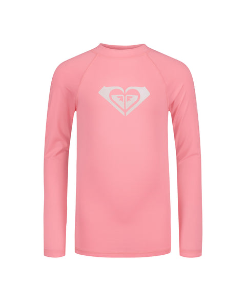 Girls' Whole Hearted Long Sleeve Rashguard - Roxy