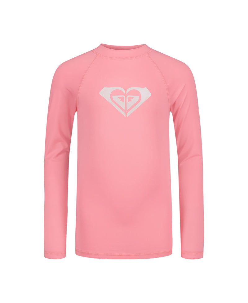 Girls' Whole Hearted Long Sleeve Rashguard - Roxy