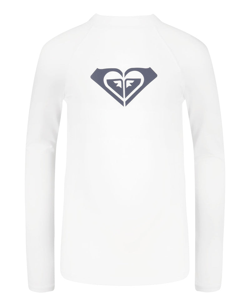 Girls' Whole Hearted Long Sleeve Rashguard - Roxy