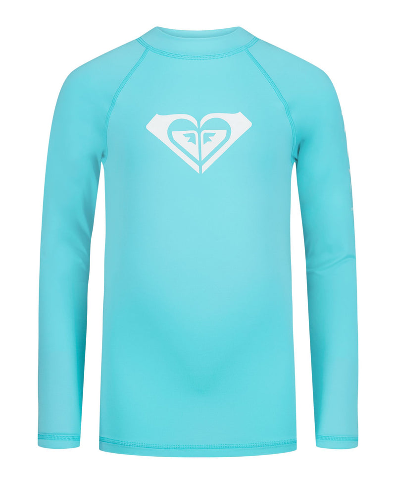 Girls' Whole Hearted Long Sleeve Rashguard - Roxy