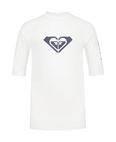 Girls' Whole Hearted Short Sleeve Rashguard - Roxy