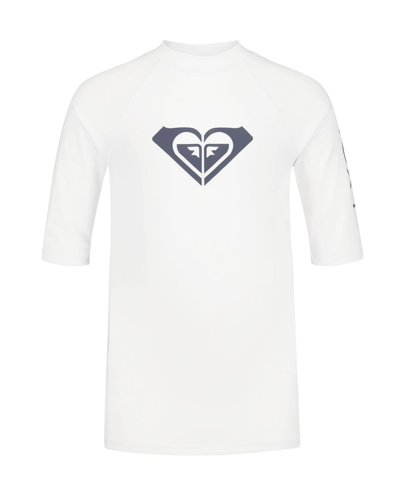 Girls' Whole Hearted Short Sleeve Rashguard - Roxy