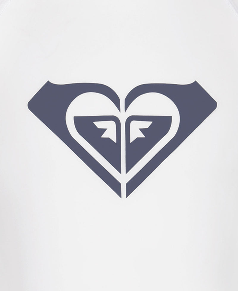 Girls' Whole Hearted Short Sleeve Rashguard - Roxy