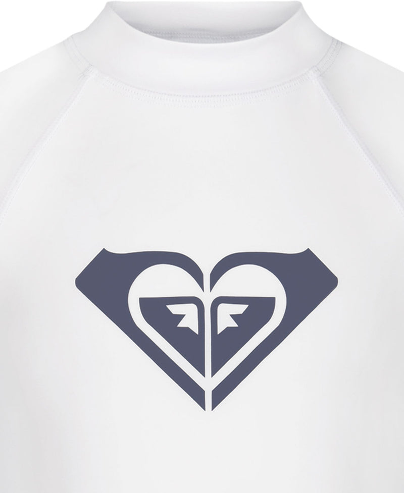 Girls' Whole Hearted Short Sleeve Rashguard - Roxy