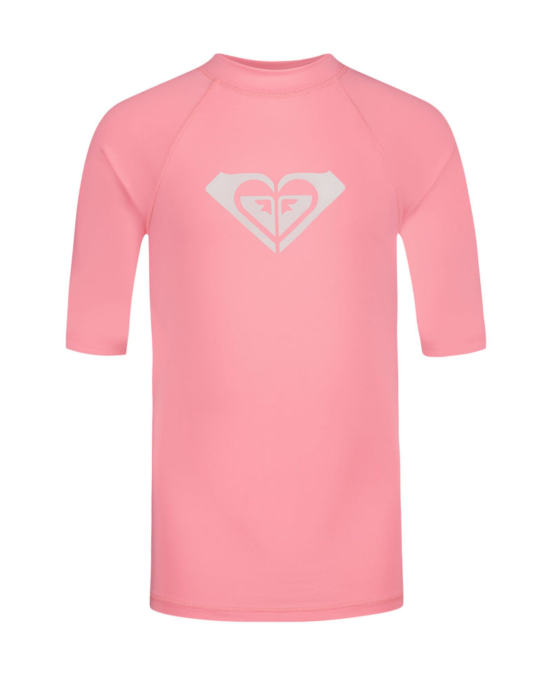 Girls' Whole Hearted Short Sleeve Rashguard - Roxy