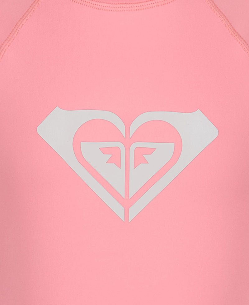 Girls' Whole Hearted Short Sleeve Rashguard - Roxy
