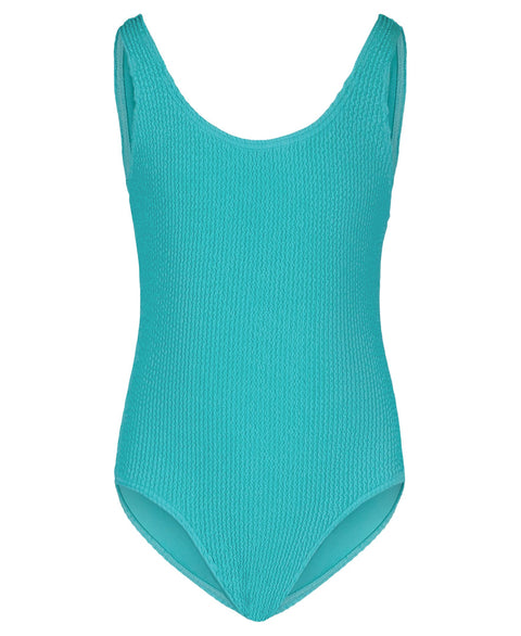 Girls' Crinkle Texture One Piece Swimsuit - Roxy