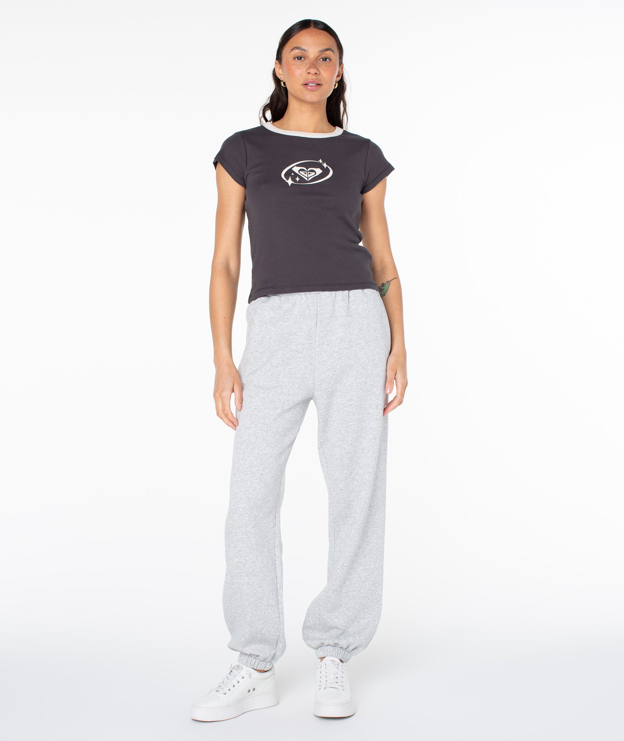Saturn Classic 90s Baby Tee - Roxy