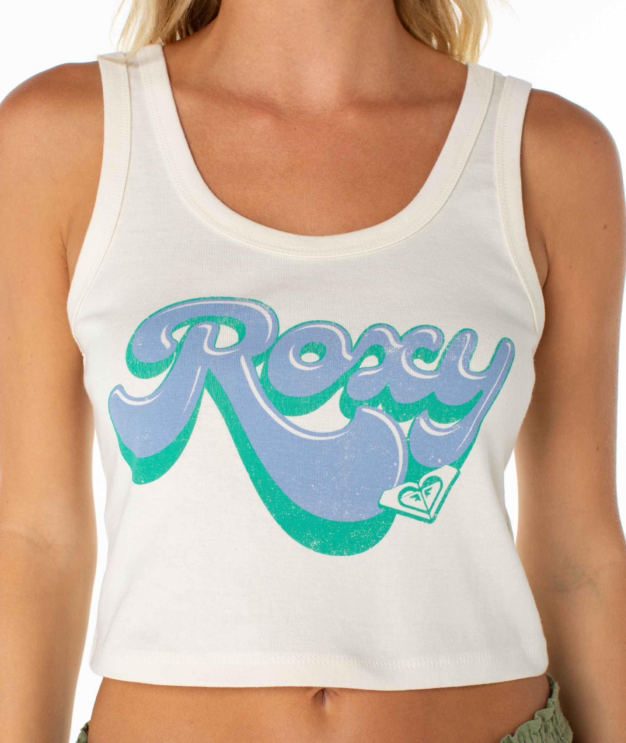 Scoop Baby Rib Tank - Roxy