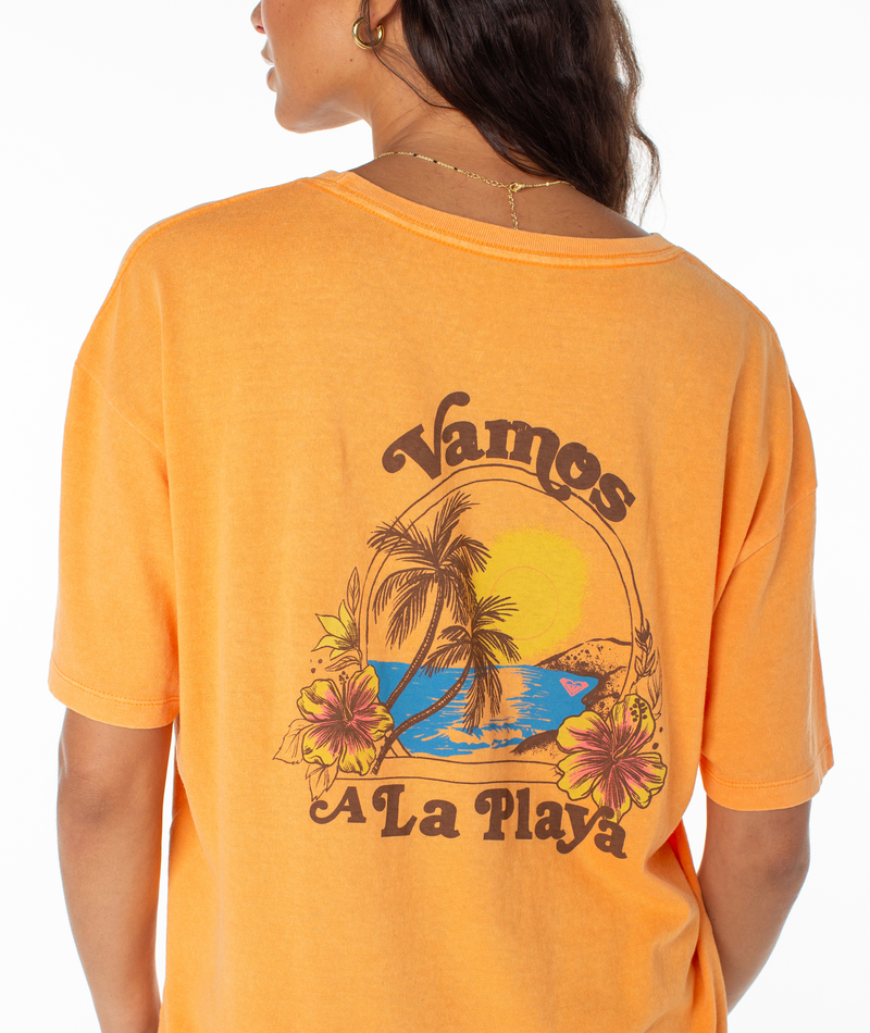 Vamos Screen Tee - Roxy