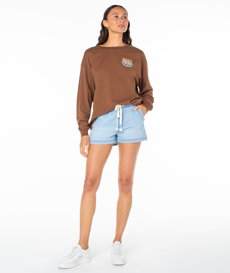 Chasing Sunsets Screen Tee - Roxy