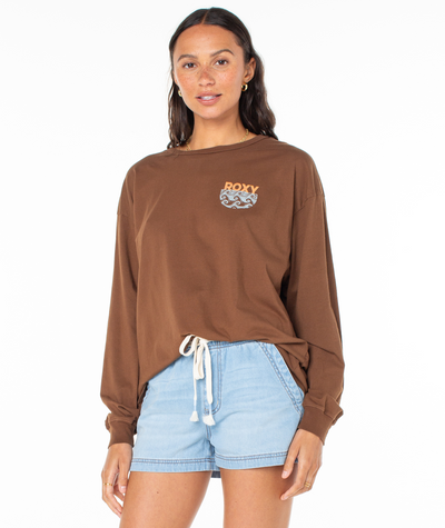 Chasing Sunsets Screen Tee - Roxy