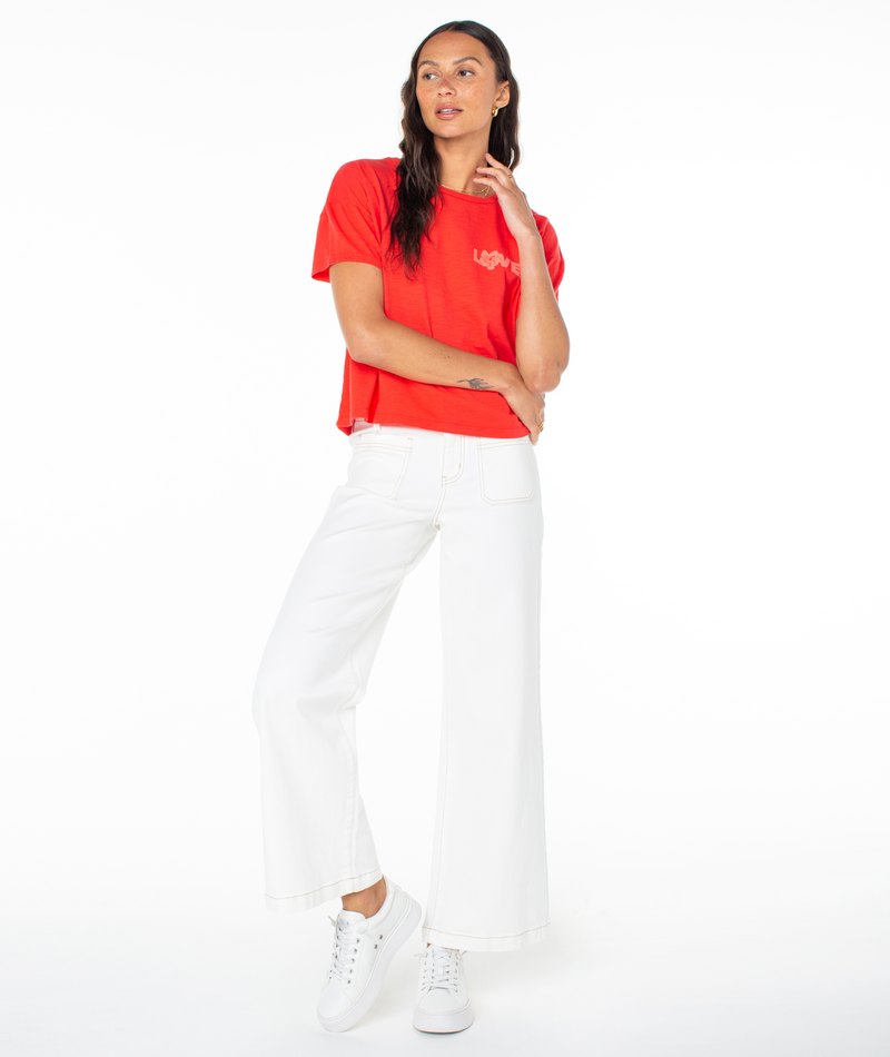 Hibiscus Lover Screen Tee - Roxy