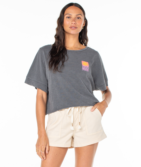 Sun Stamps Screen Tee - Roxy