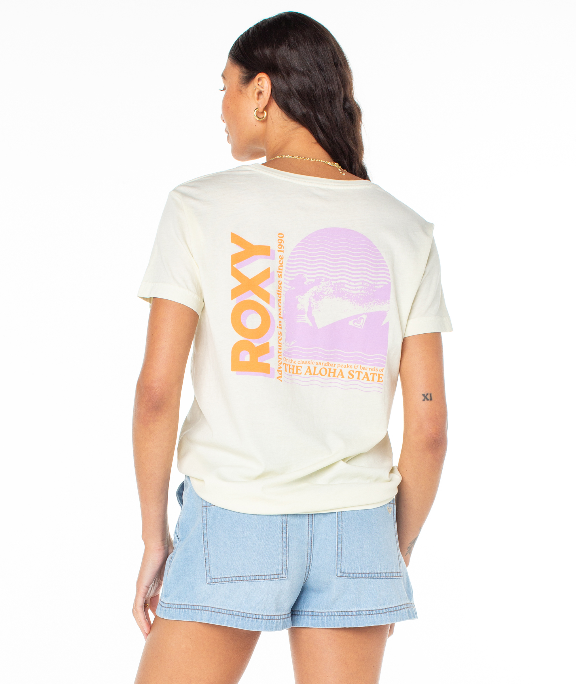 Aloha State Screen Tee - Roxy