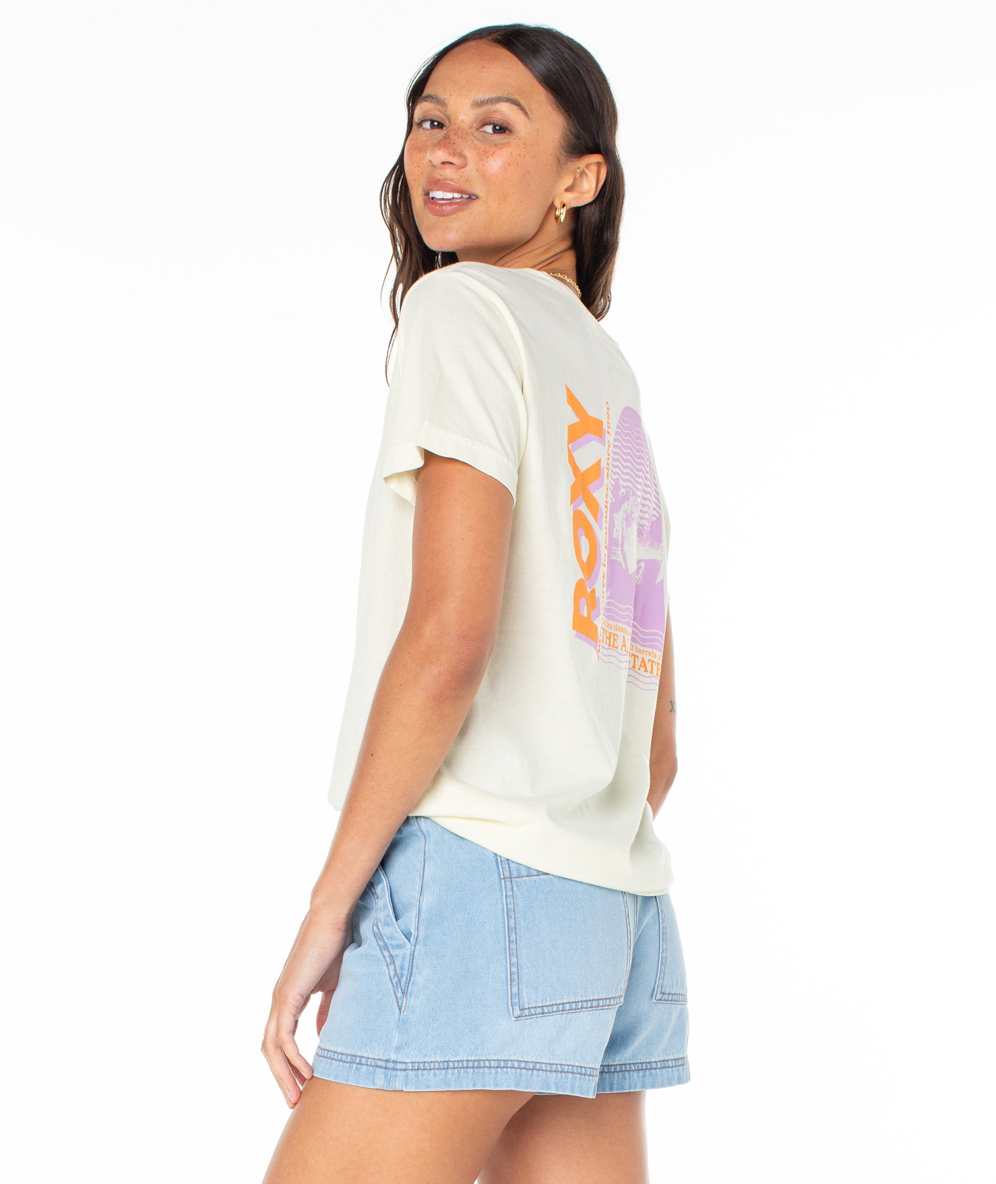 Aloha State Screen Tee - Roxy