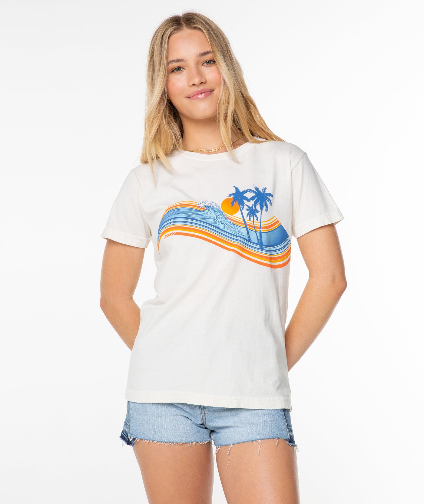 Wave Stripe Tee - ROXY