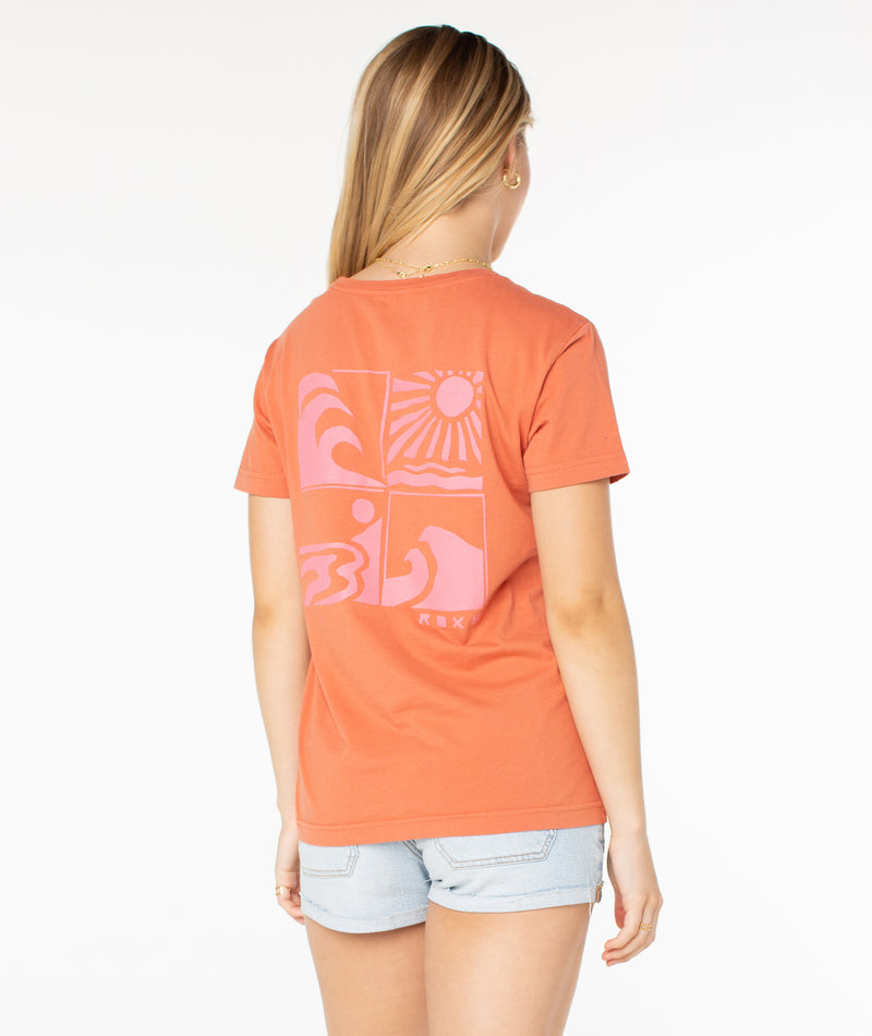 Wave Cuts Tee - ROXY