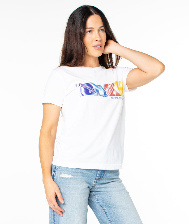 Paradise Bound Boyfriend Tee