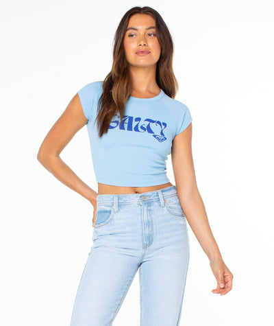 Salty Feels Tee - Roxy 