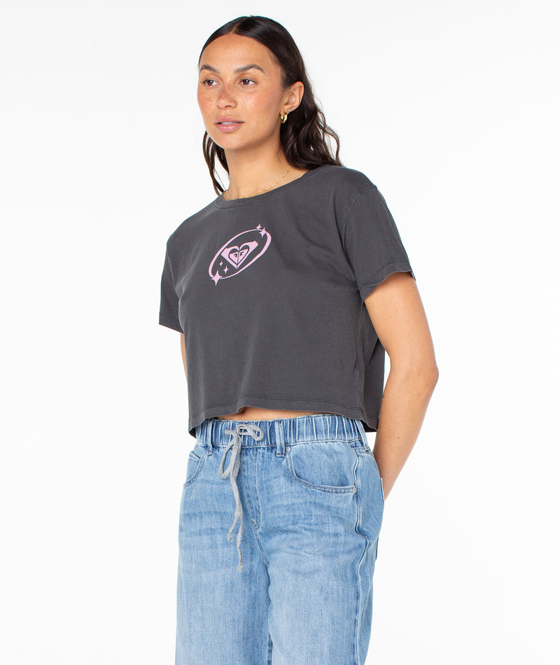 Saturn Classic Cropped Boxy Tee
