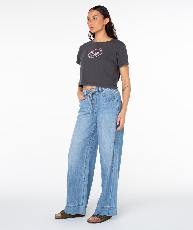 Saturn Classic Cropped Boxy Tee