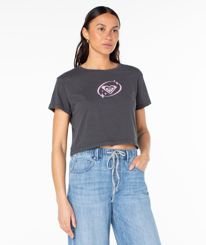 Saturn Classic Cropped Boxy Tee