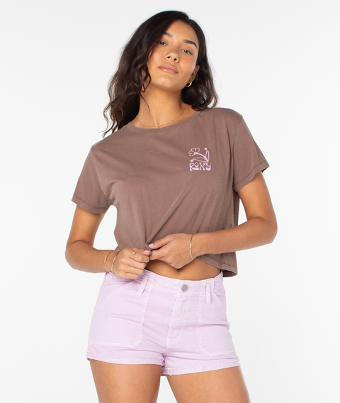 Tiramisu Screen Tee - Roxy