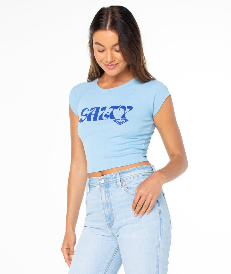 Salty Feels Tee - Roxy 