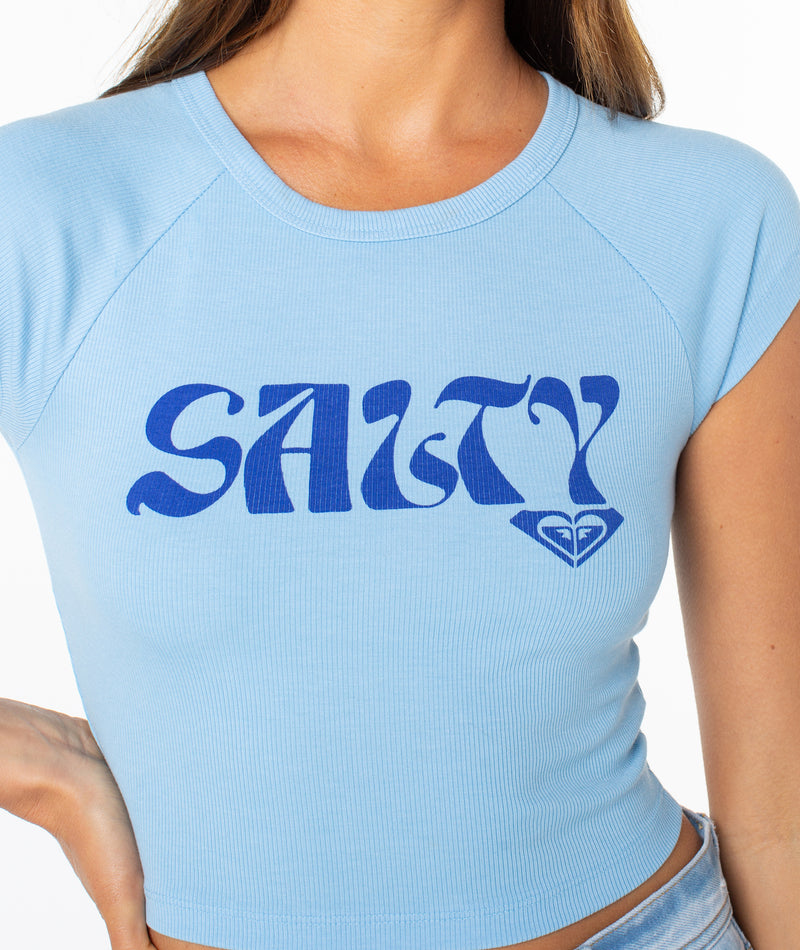 Salty Feels Tee - Roxy 