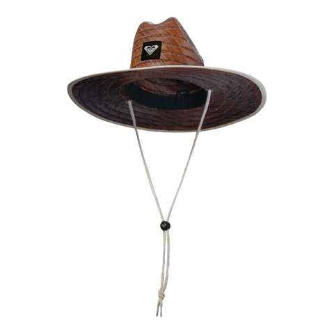 Tomboy Straw Panama Hat - Beige - Roxy