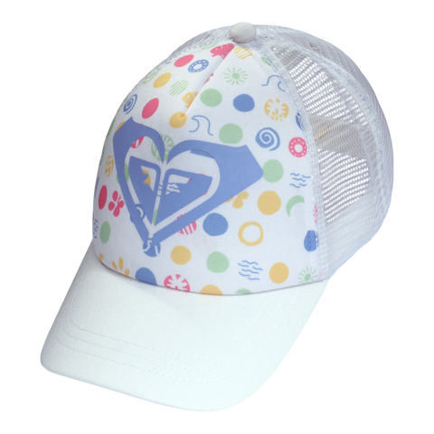 TW Sweet Emotions Trucker - Roxy Dot Cloud Dancer - Roxy