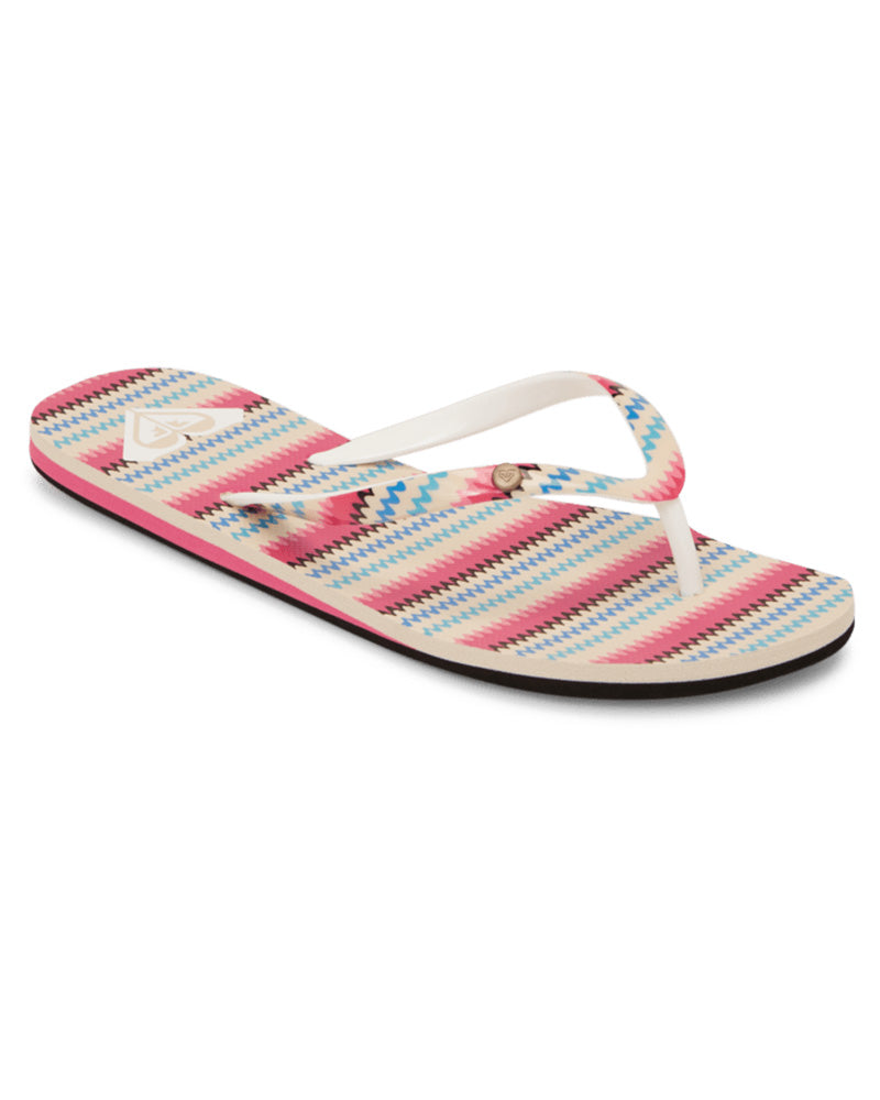 Portofino III Sandal - Black/Multi Stripe - Roxy