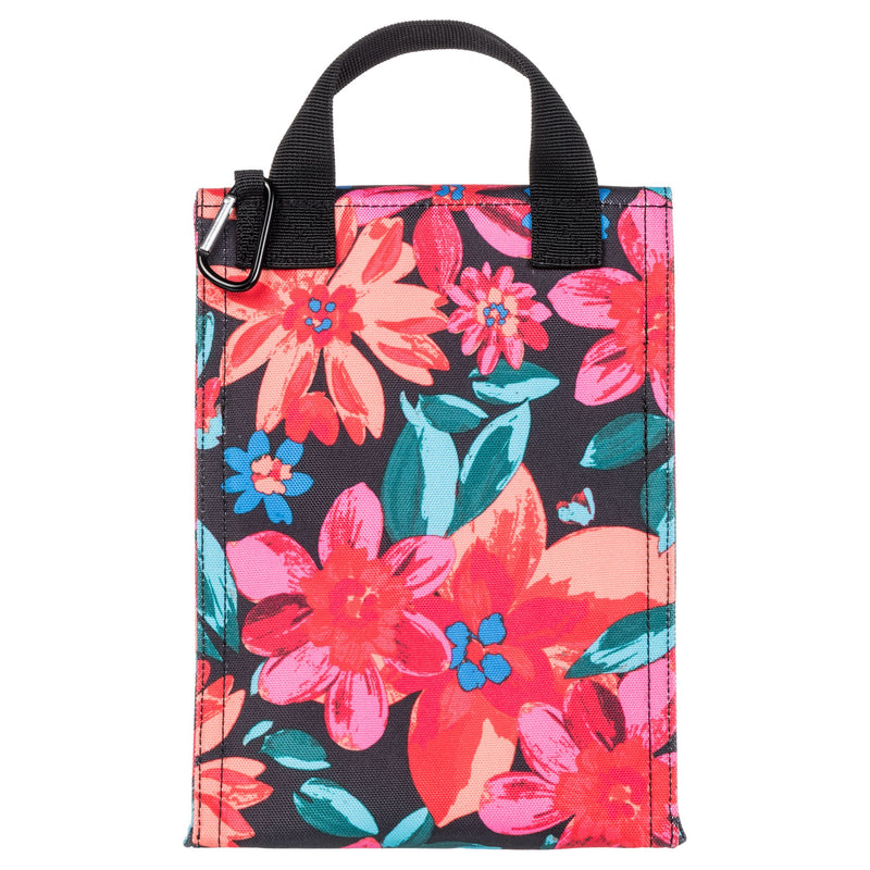 Roxy Lunch Hour Cooler Bag - Anthracite Floral Fiesta - Roxy