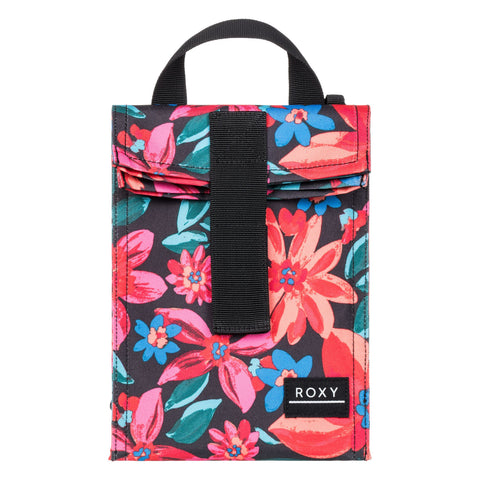 Roxy Lunch Hour Cooler Bag - Anthracite Floral Fiesta - Roxy