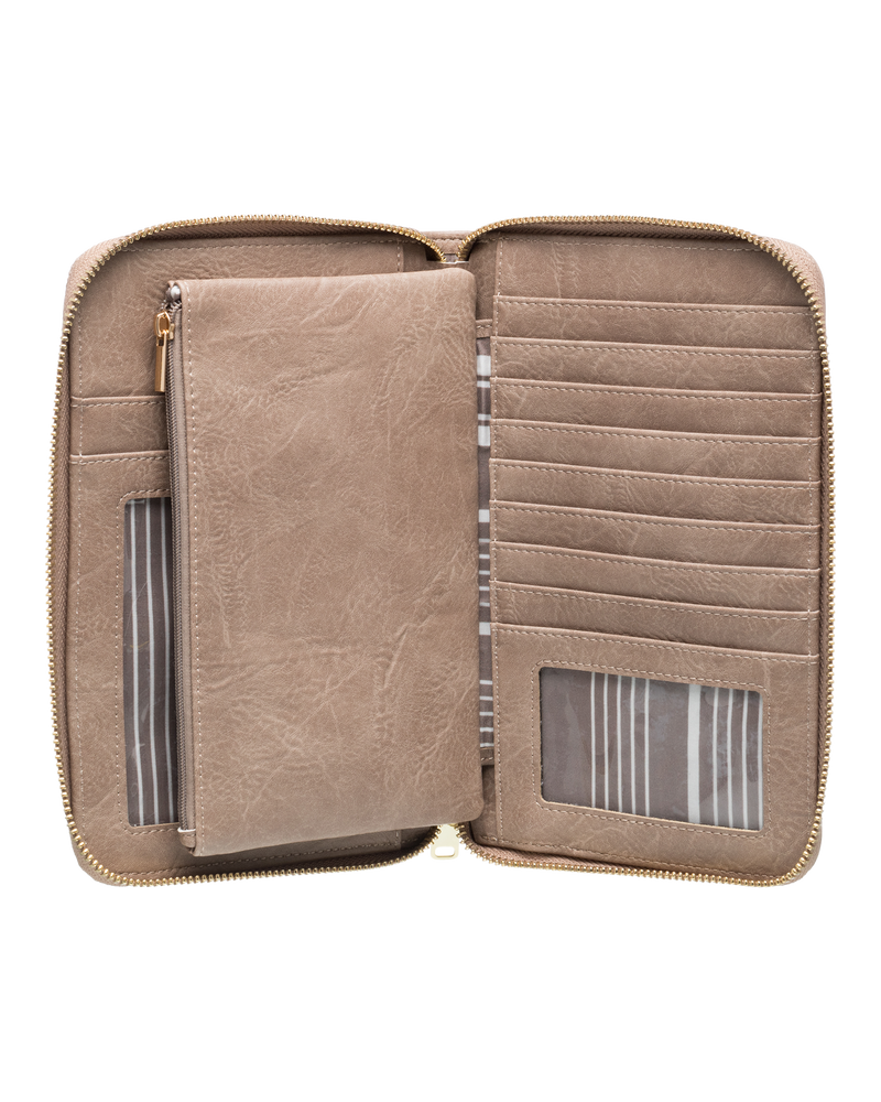 Magic Happens Zip Around Wallet