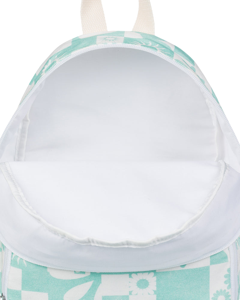 Always Core Canvas Backpack - Beach Glass Beach Bum Check - Roxy