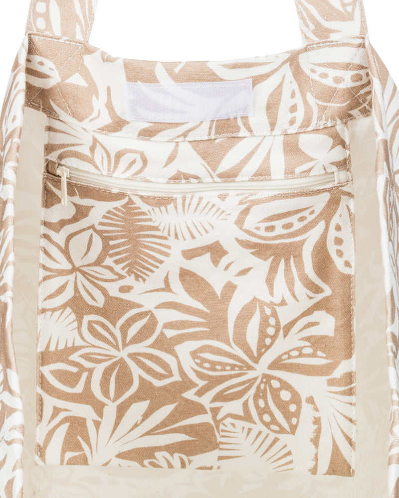 Anti Bad Vibes Tote Bag - Ginger Root Suntrip Swim - Roxy