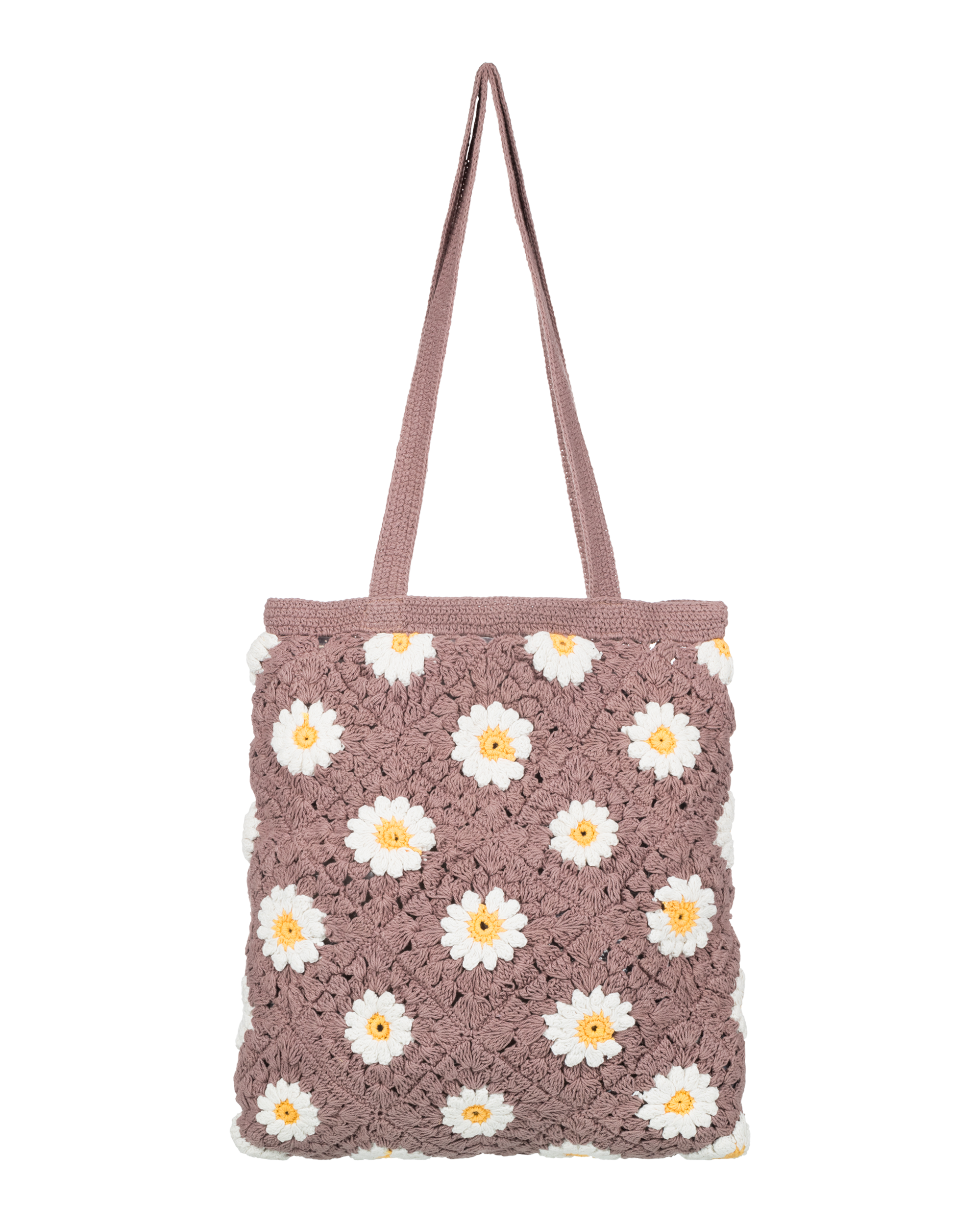 Wandering Beach Crochet Tote Bag - Roxy