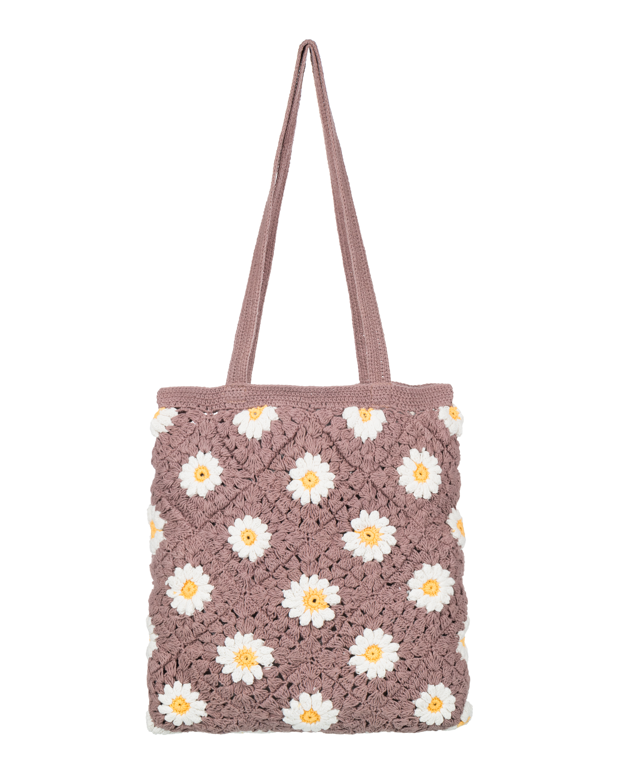 Wandering Beach Crochet Tote Bag - Roxy
