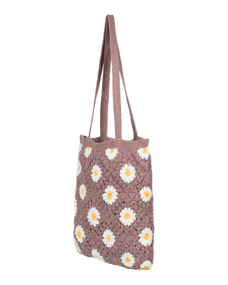 Wandering Beach Crochet Tote Bag