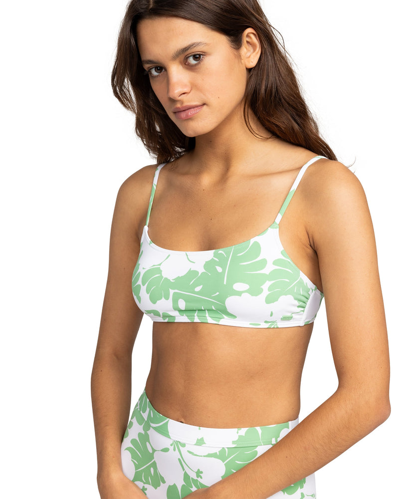 OG Roxy Bralette Bikini Top - Zephyr Green Og Roxy Small - Roxy