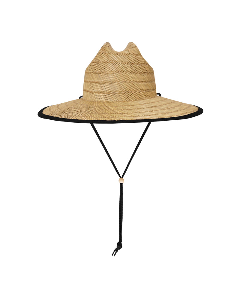 Roxy Girls Tomboy Straw Panama Hat - Black - Roxy