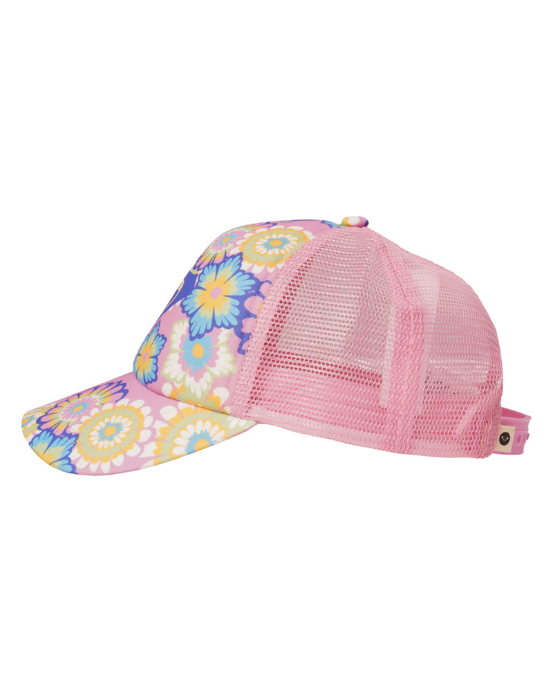 TW Sweet Emotions Trucker - Lilac Chiffon Flower Party - Roxy