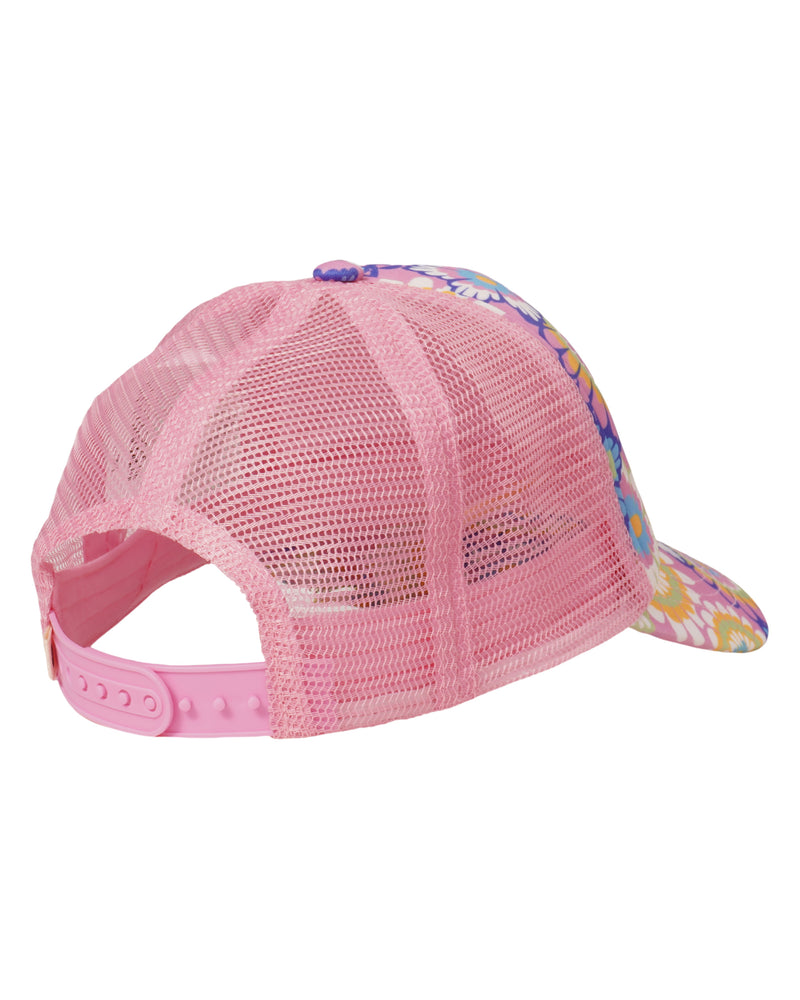 TW Sweet Emotions Trucker - Lilac Chiffon Flower Party - Roxy