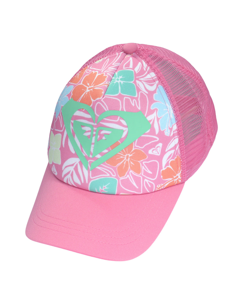 TW Sweet Emotions Trucker - Tropical Square Pink Carnation - Roxy
